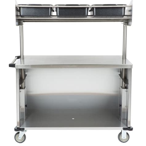 stainless steel overhead cabinet cart